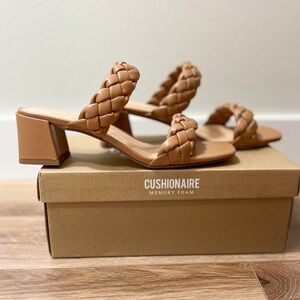 Women's Tan Braided Sandals